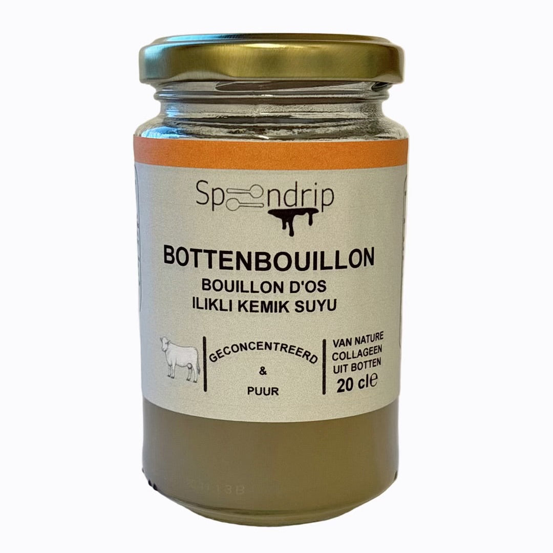 Bottenbouillon runds - Bone broth - Dana ilikli kemik suyu - 200 mL - Halal - Geconcentreerd & Puur - Collageen